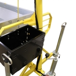 Úložný box s držákem motorové pily pro vozíky IB 1200