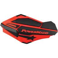 Chrániče rukou PowerMadd Sentinel (Černá/Červená)