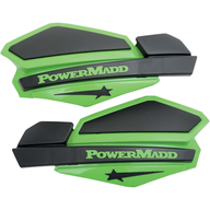Chrániče rukou PowerMadd Star (Černá/Zelená)